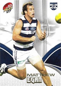 2007 Select AFL Supreme #79 Matthew Egan Front